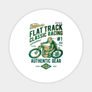 Flat Track Classic Racing authentic Magnet